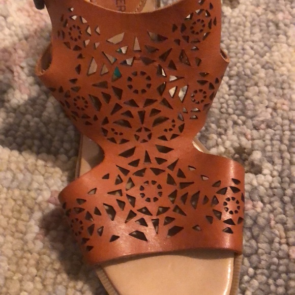 Barbara Barbieri cutout sandals size 8. Very little wear. - Picture 6 of 6